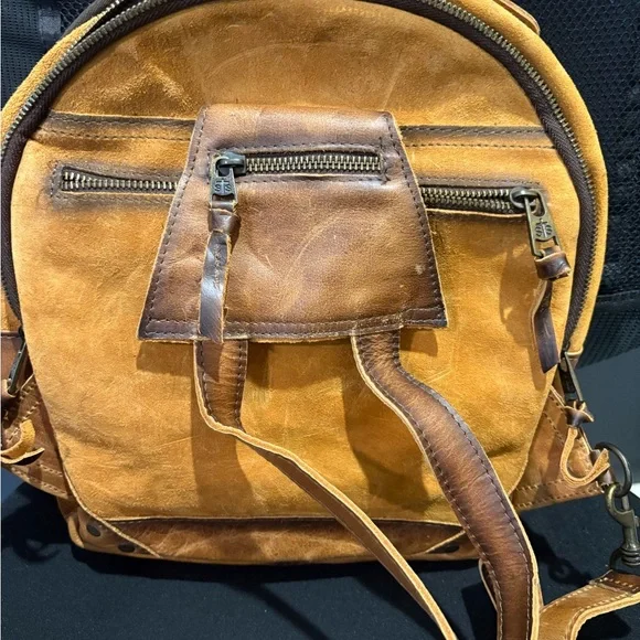 STS Ranchwear Tan and Teal Patterned Palomino Serape Backpack - Picture 2 of 6